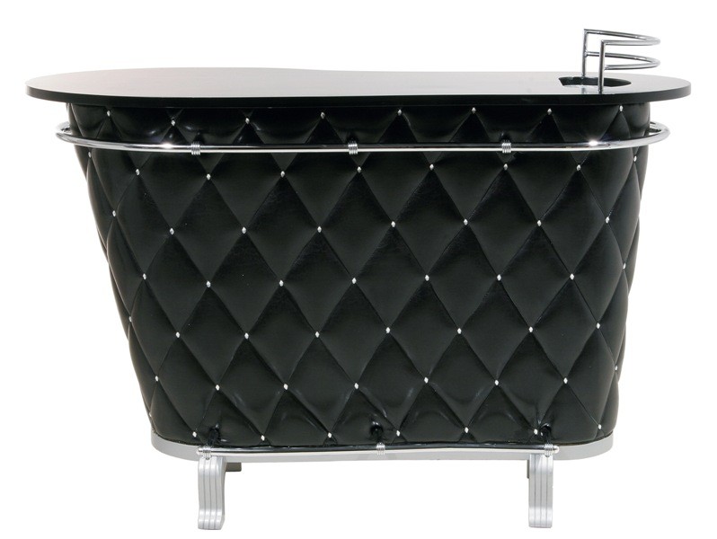 Gigantische Rockstar Bar Nappalon Leder Schwarz by Kare Design