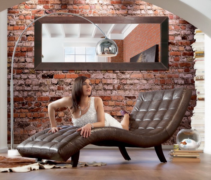 Deluxe Chaiselongue Liege Snake Reptile by Kare Design