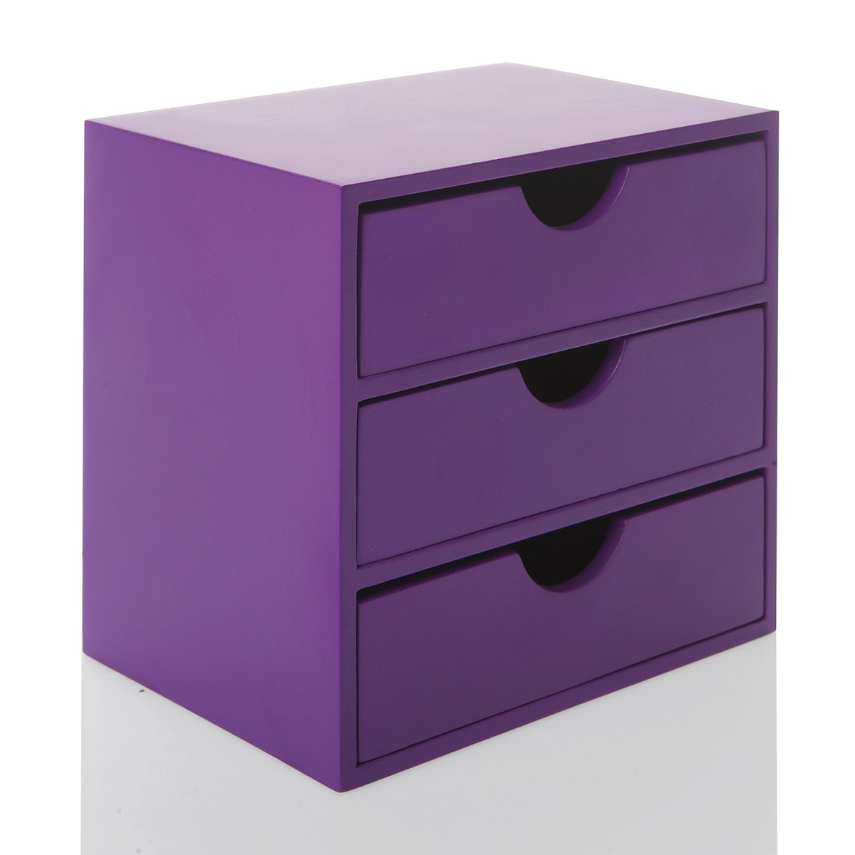 Mini Kommode Pop Art Square Purple 14x14 cm Lila by Kare Design