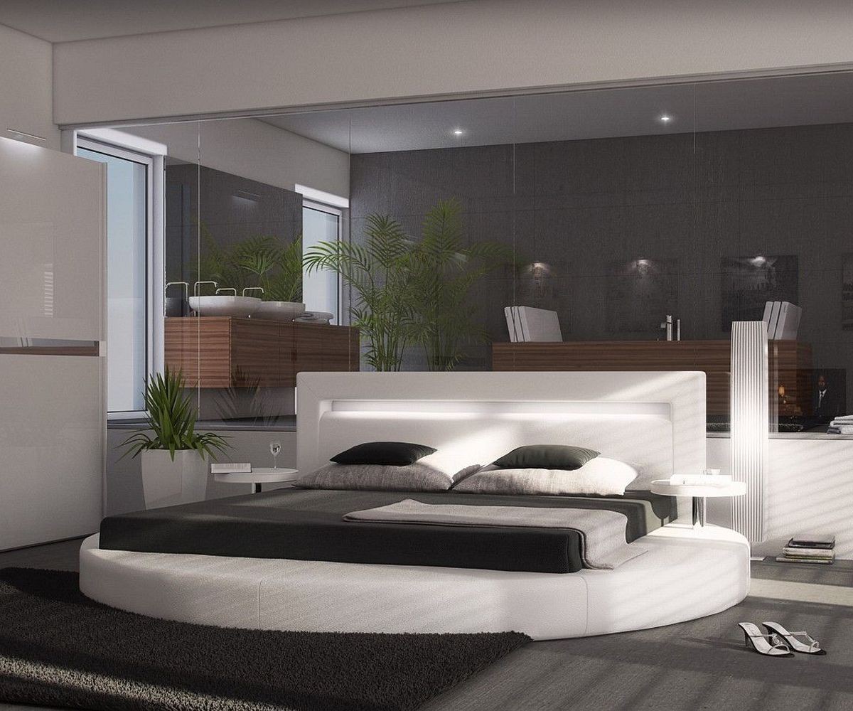 Schlafzimmer betten weiss – midir Gemütliches schlafzimmer