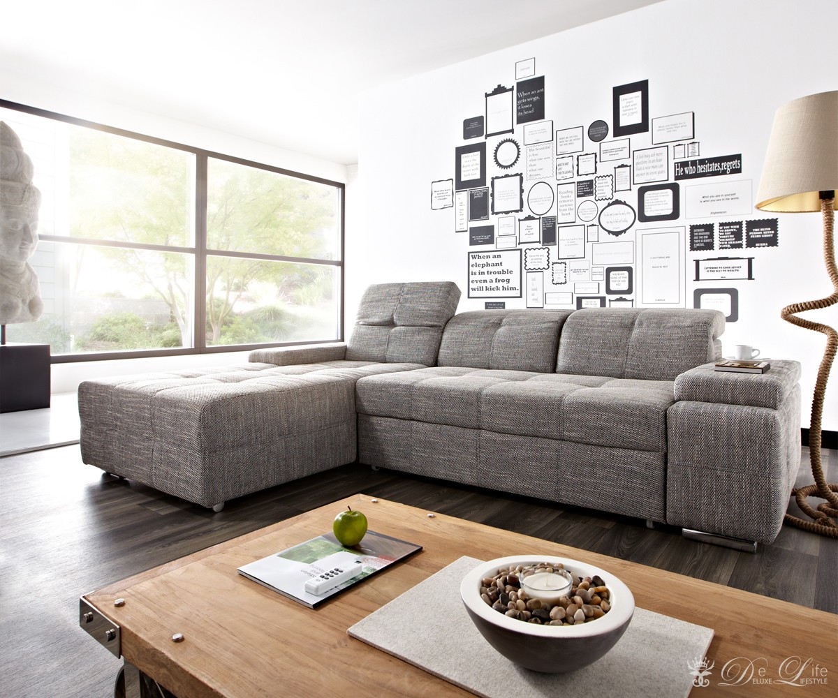 Wohnzimmer weiss grau holz – dumss.com