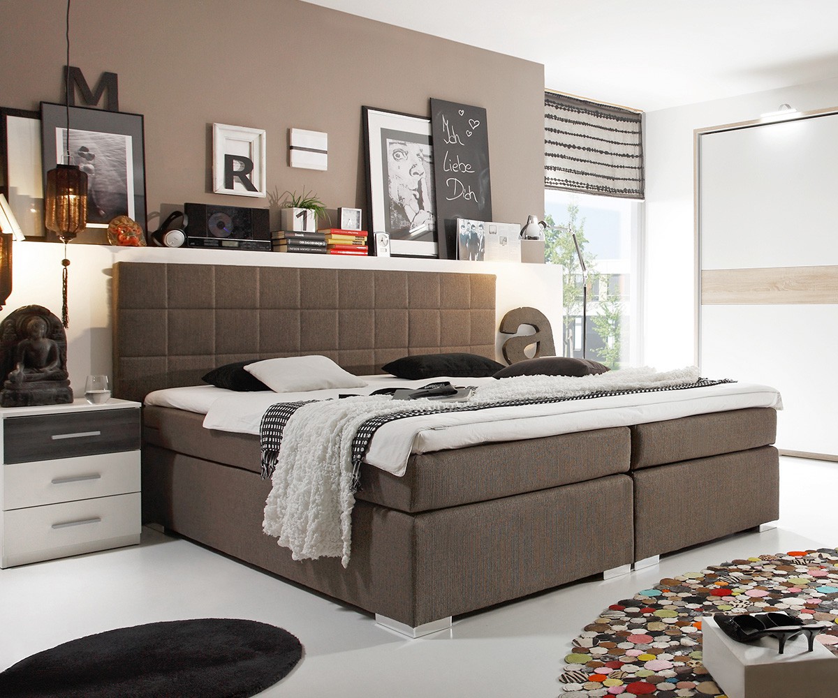 stilvoll schlafzimmer modern braun boxspringbett wohnzimmer ideen modern stilvoll schlafzimmer modern braun boxspringbett wohnzimmer ideen modern
