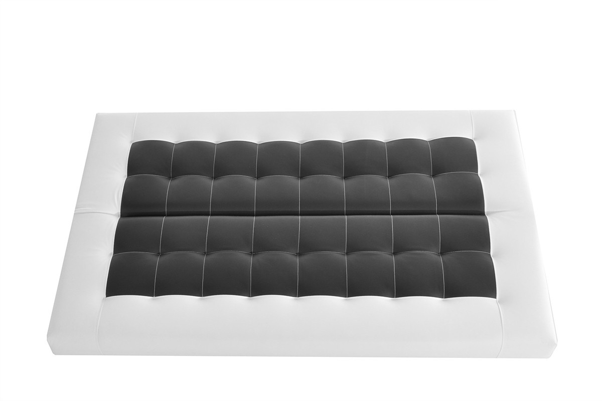 Couch Bulgur Weiss Schwarz 182x81 Schlafsofa Mit Bettkasten EBay