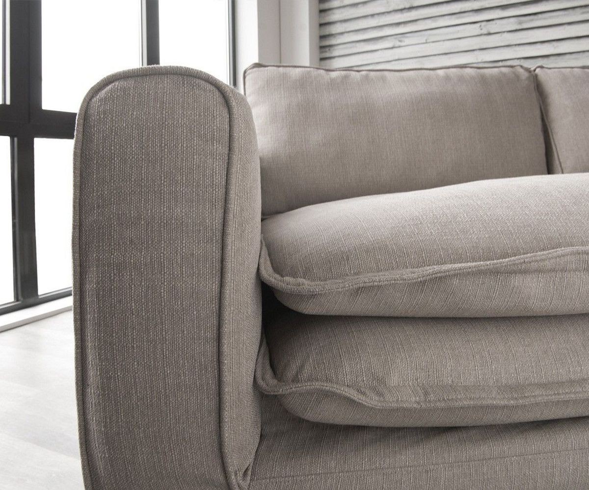 Hussensofa Noelia 240x145 Cm Elfenbeinfarben Mit Kissen Mbel Hussensofa Noelia 240x145 Cm Elfenbeinfarben Mit Kissen Mbel